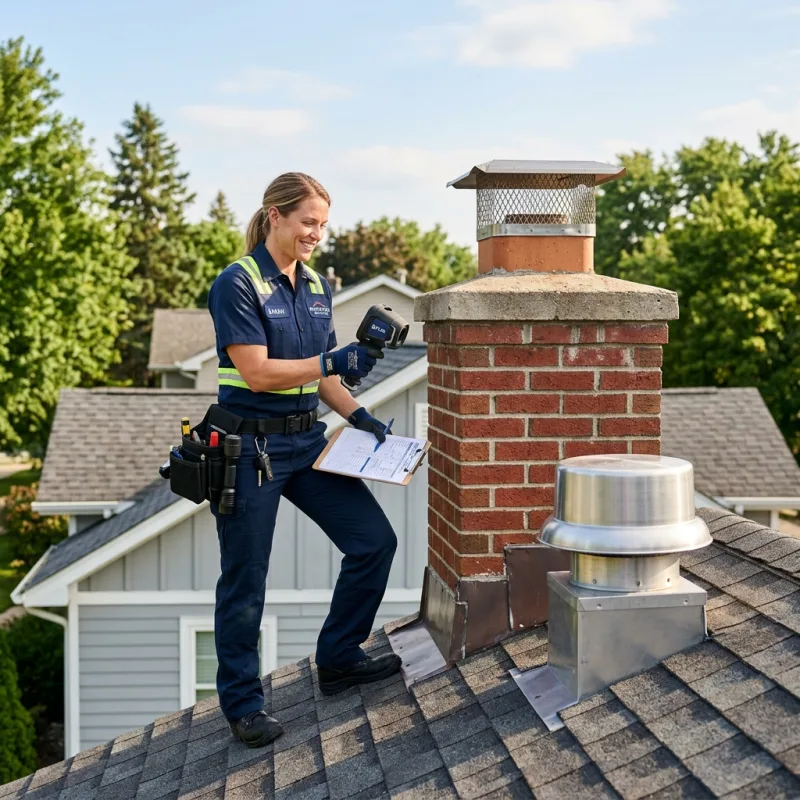 Technician removing a deceased bird from an indoor space in Windsor